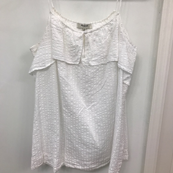 Madewell Ruffle Tank - Picture 4 of 6